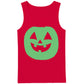 Classic circular pumpkin Glow in the Dark Tank Top Men