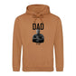 Personalised Father's Dad Est Father Day Printed Hoodie
