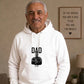Personalised Father's Dad Est Father Day Printed Hoodie