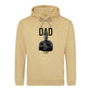 Personalised Father's Dad Est Father Day Printed Hoodie
