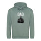 Personalised Father's Dad Est Father Day Printed Hoodie