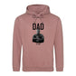 Personalised Father's Dad Est Father Day Printed Hoodie