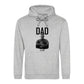 Personalised Father's Dad Est Father Day Printed Hoodie