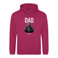 Personalised Father's Dad Est Father Day Printed Hoodie