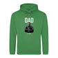 Personalised Father's Dad Est Father Day Printed Hoodie