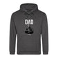 Personalised Father's Dad Est Father Day Printed Hoodie
