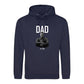 Personalised Father's Dad Est Father Day Printed Hoodie