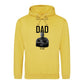 Personalised Father's Dad Est Father Day Printed Hoodie