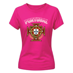 Classic Portugal football tournament Ladies Fit t-shirt