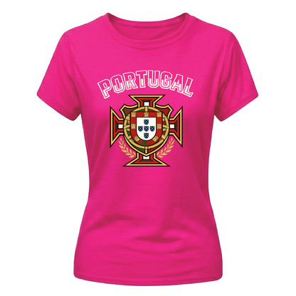 Classic Portugal football tournament Ladies Fit t-shirt