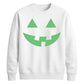 Classic pumpkin face Glow in the Dark Unisex Sweatshirt