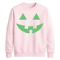 Classic pumpkin face Glow in the Dark Unisex Sweatshirt