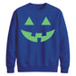 Classic pumpkin face Glow in the Dark Unisex Sweatshirt