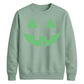 Classic pumpkin face Glow in the Dark Unisex Sweatshirt