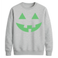 Classic pumpkin face Glow in the Dark Unisex Sweatshirt