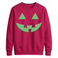 Classic pumpkin face Glow in the Dark Unisex Sweatshirt