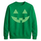 Classic pumpkin face Glow in the Dark Unisex Sweatshirt