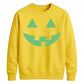 Classic pumpkin face Glow in the Dark Unisex Sweatshirt