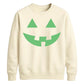 Classic pumpkin face Glow in the Dark Unisex Sweatshirt
