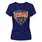Classic scary horror movie ghost Halloween Ladies t-shirt