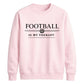 Classic Therapy Slogan football tournament sweatshirt FiFa World Cup Mockup Dad