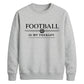 Classic Therapy Slogan football tournament sweatshirt FiFa World Cup Mockup Dad