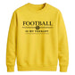 Classic Therapy Slogan football tournament sweatshirt FiFa World Cup Mockup Dad
