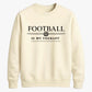 Classic Therapy Slogan football tournament sweatshirt FiFa World Cup Mockup Dad