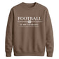 Classic Therapy Slogan football tournament sweatshirt FiFa World Cup Mockup Dad