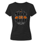 Classic trick or treat pumpkin Halloween Ladies t-shirt