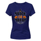 Classic trick or treat pumpkin Halloween Ladies t-shirt