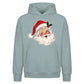 Classic Winking Santa Graphic Christmas Oversized Hoodie