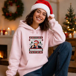 Clever office television phrase Christmas Unisex Hoodie