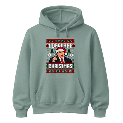Clever office television phrase Christmas Unisex Hoodie