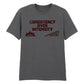 Consistency Over Intensity Slogan Graphic Unisex T-Shirt