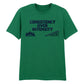 Consistency Over Intensity Slogan Graphic Unisex T-Shirt