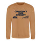Consistency Over Intensity Slogan Unisex Sweatshirt