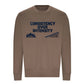 Consistency Over Intensity Slogan Unisex Sweatshirt