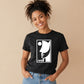 Contemporary Abstract Portrait Apparel ladies fit T-Shirt