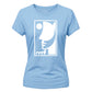 Contemporary Abstract Portrait Apparel ladies fit T-Shirt