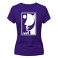 Contemporary Abstract Portrait Apparel ladies fit T-Shirt