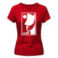 Contemporary Abstract Portrait Apparel ladies fit T-Shirt