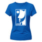 Contemporary Abstract Portrait Apparel ladies fit T-Shirt