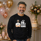 Cool Birthday King Personliased Happy Birthday Sweatshirt