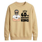 Cool Birthday King Personliased Happy Birthday Sweatshirt