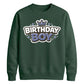 Cool Crown Birthday Boy Happy Birthday Sweatshirt
