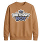 Cool Crown Birthday Boy Happy Birthday Sweatshirt
