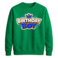 Cool Crown Birthday Boy Happy Birthday Sweatshirt