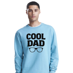 Cool Dad Bold Specs Style Father Day Printed Sweatshirt