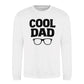 Cool Dad Bold Specs Style Father Day Printed Sweatshirt
